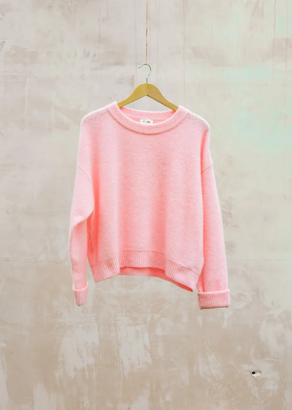 Vitow Pullover in Rose Chine Chenille Soft Sweater
