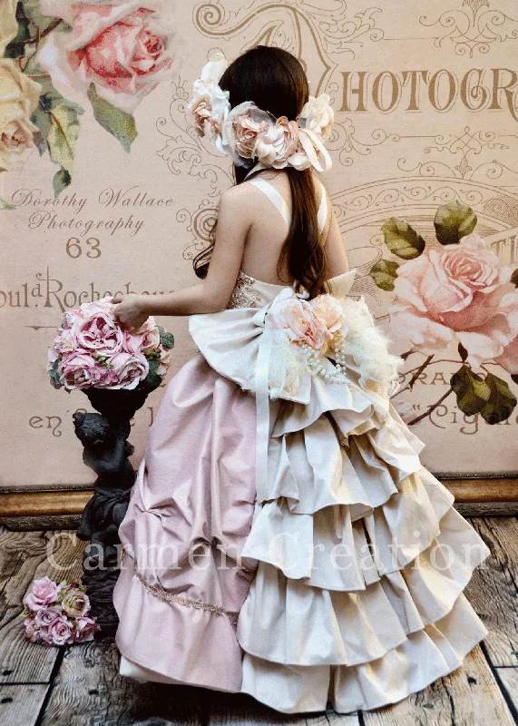 Open back Princess Dress