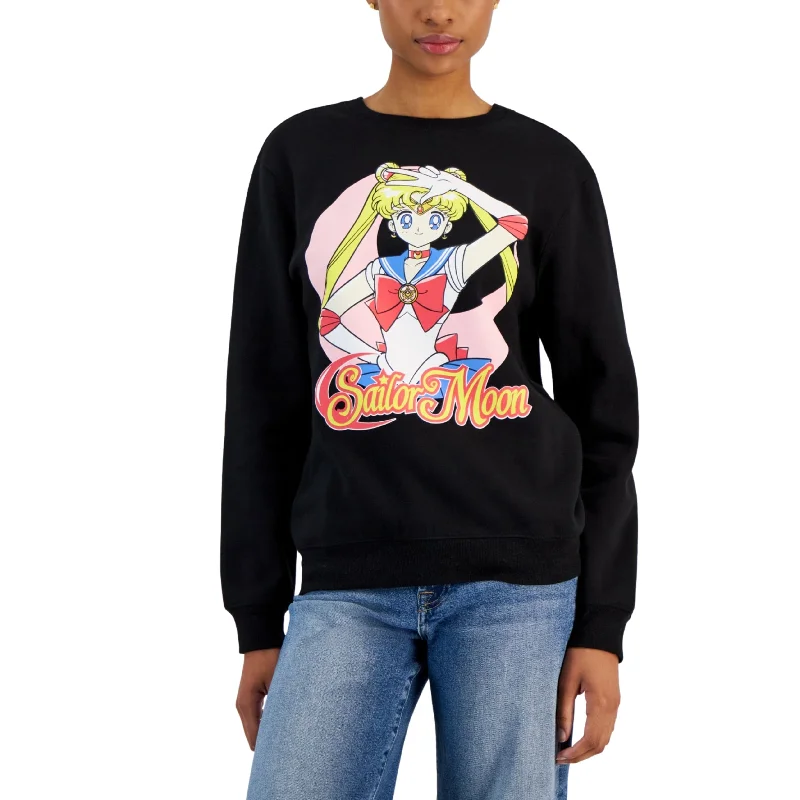 SAILOR MOON - Crewneck Graphic Pullover Sweatshirt Long Sleeve Pullover