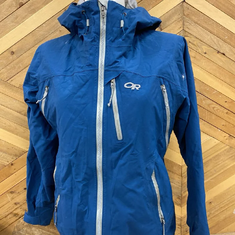 Outdoor Research - Women's Gore-Tex Jacket - MSRP compared $299: Blue-women-SM Faux Fur Jacket Real Fur Jacket Shearling Jacket