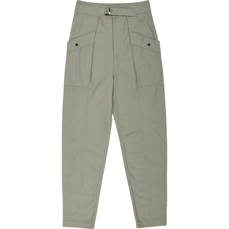 Isabel Étoile Marant Khaki Cargo Trousers Trousers trendy modern