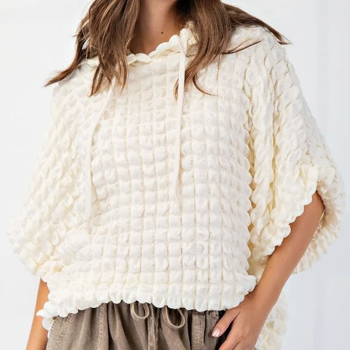 Let's Get Started Pullover Port Neck Pullover