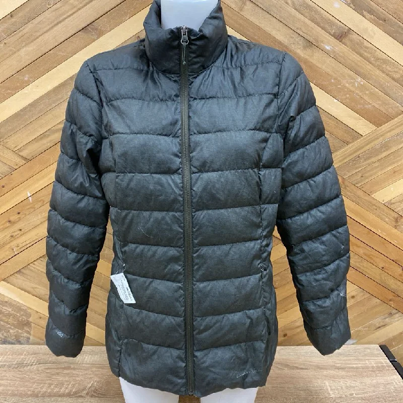 Eddie Bauer- insulated packable down jacket women's- MSRP $165: -women- Front Pockets Side Pockets Patch Pockets