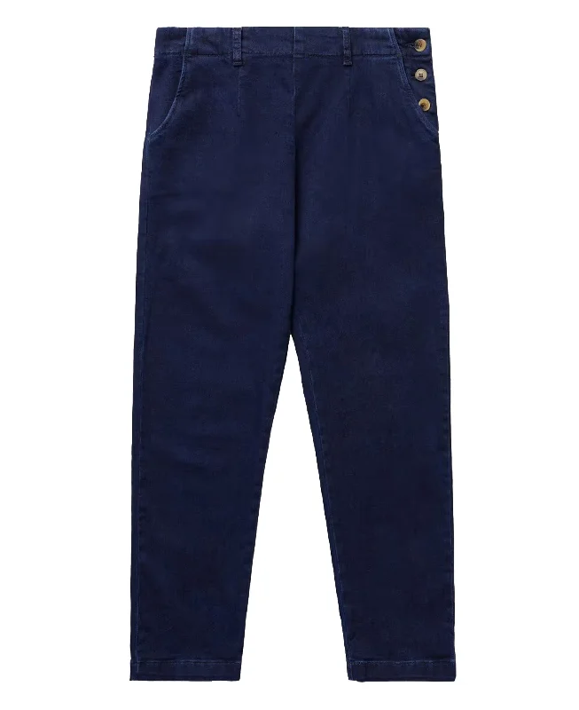 Waterdance Trousers - Dark Indigo Wash Trousers Denim Blue