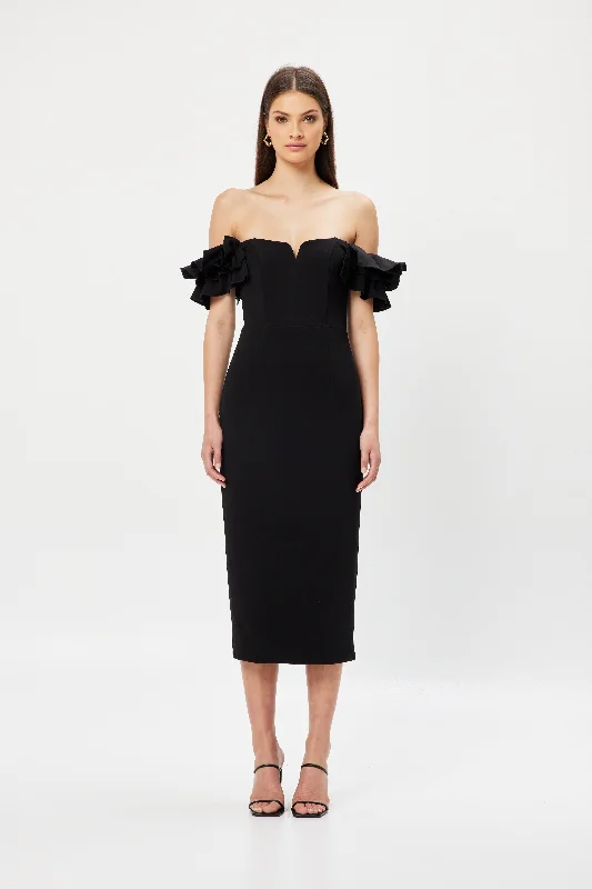 Elliatt Creole Dress - Black
