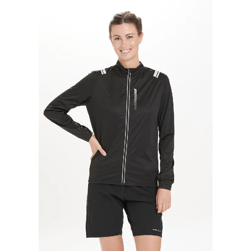 Julliet W Hyperstretch Cycling Jacket Denim Fabric Leather Fabric Suede Fabric