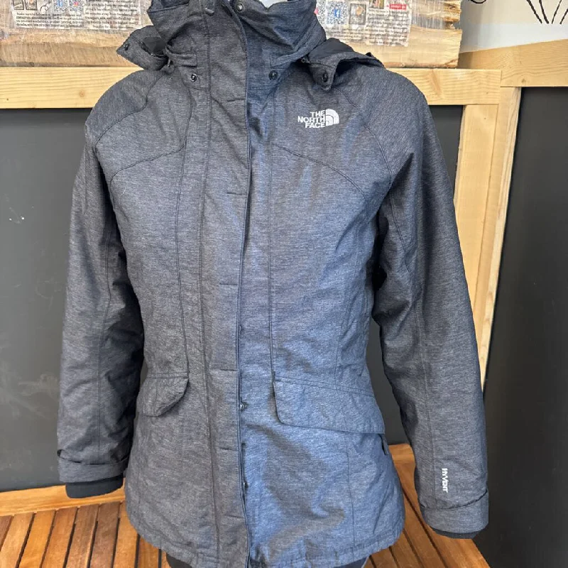 The North Face- women's 3-1 winter jacket- MSRP compared $340 : Dark Grey -women-SM Quilted Jacket Puffer Jacket Insulated Jacket