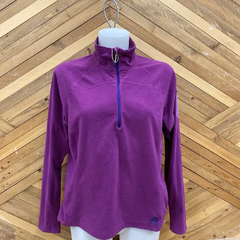 Eddie Bauer- Purple 1/4 Zip Pullover Fleece- MSRP $60 : purple-women-SM Angora Wool Cozy