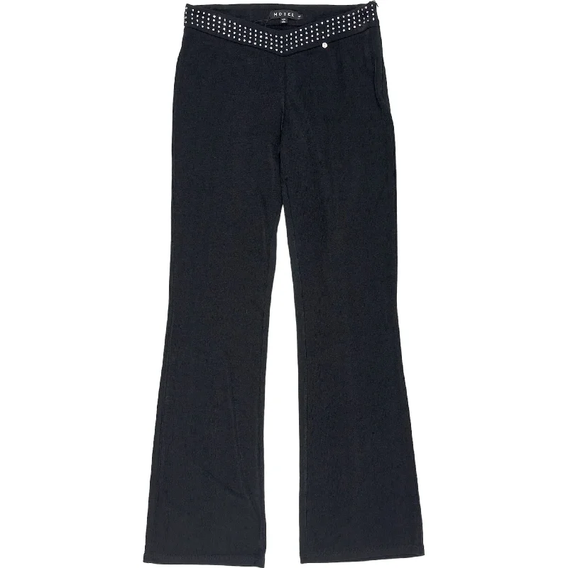 Motel Black Taraya Trousers Crepe Trousers New Arrival