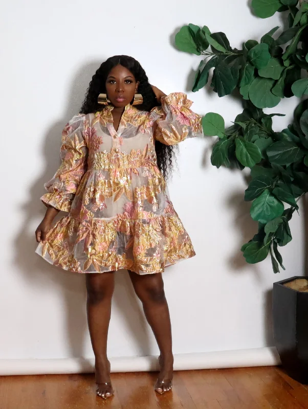 Golden Girl | Baby Doll Dress