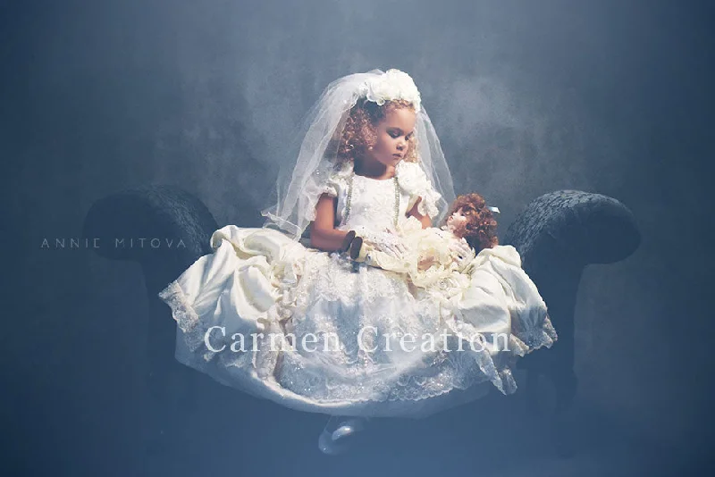 A Vintage Ivory Princess Dress