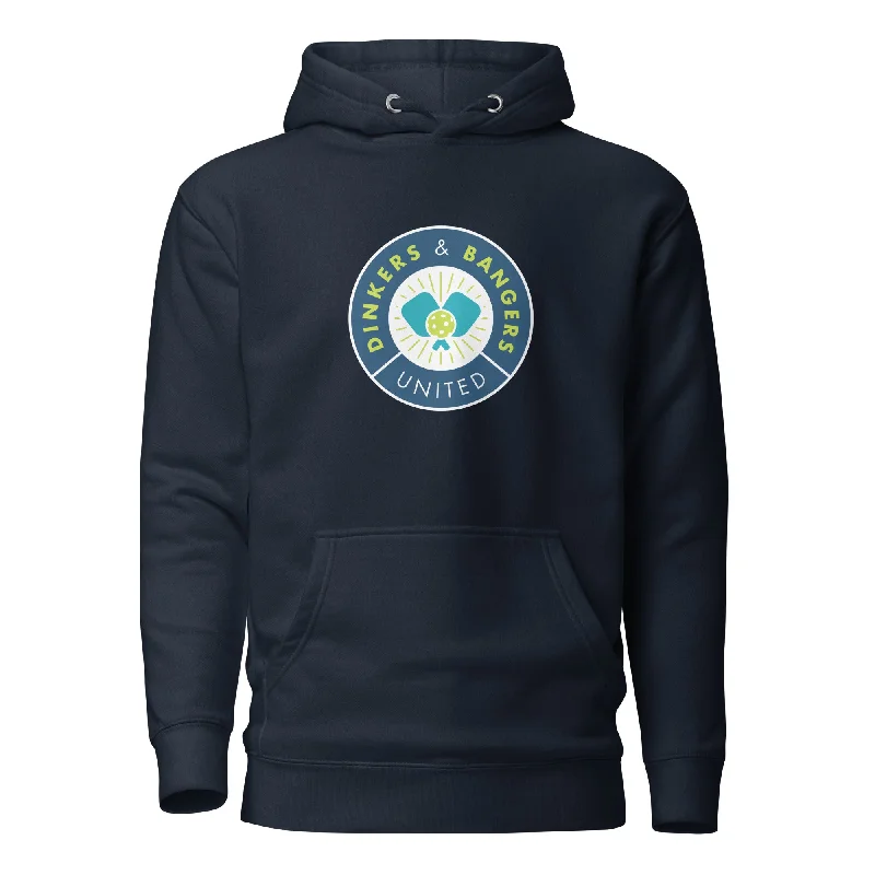 Dinkers & Bangers United™ - Cotton Pullover Hoodie Cap Sleeve Casual