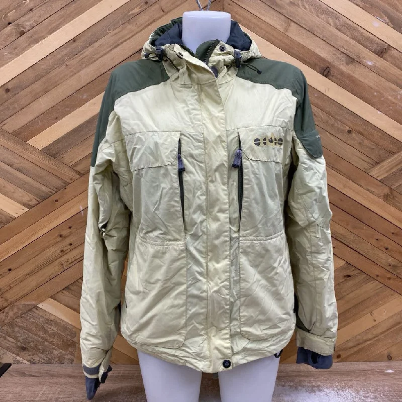Westbeach - Basecamp Series Insulated Ski Jacket: Light Yellow/Green-women-SM Jacket Blazer Coat