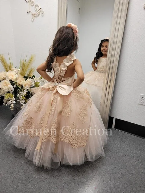 Petal Dress Blush Pink