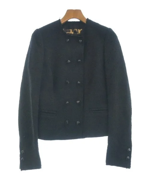 DOLCE&GABBANA Collarless jackets Rayon Jacket Velvet Jacket Corduroy Jacket