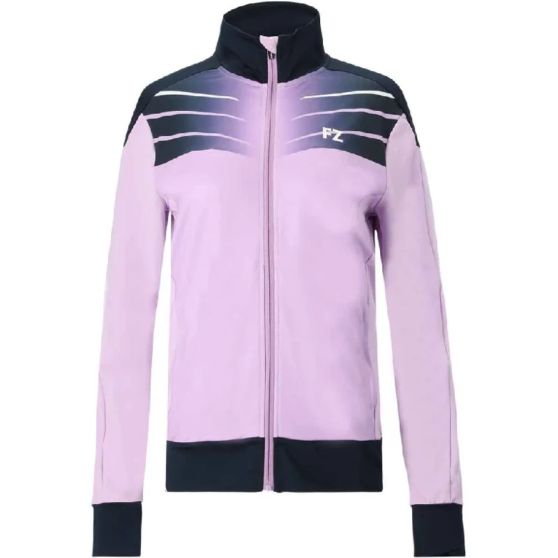 Conny W Track Jacket Zippered Front Buttoned Front Snap Front
