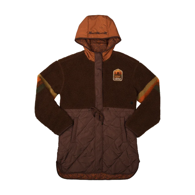 Ewoks Sherpa Puffer Jacket Faux Fur Jacket Real Fur Jacket Shearling Jacket