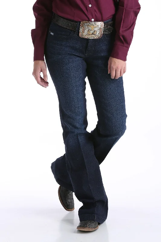 LADIES CINCH LYNDEN MODERATE RISE SLIM FIT TROUSER Trousers Bootcut Casual