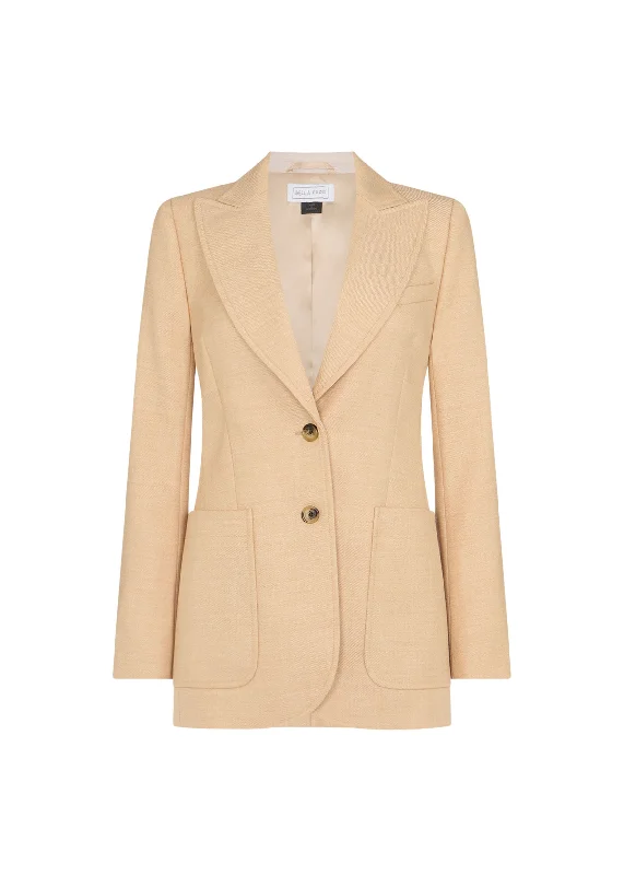 Saint James Jacket Wool Front Pockets Side Pockets Patch Pockets