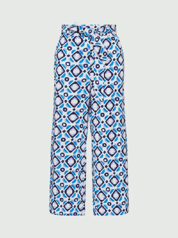 Marella Demien Print Trousers 23313126322 002 Trousers luxurious high-end