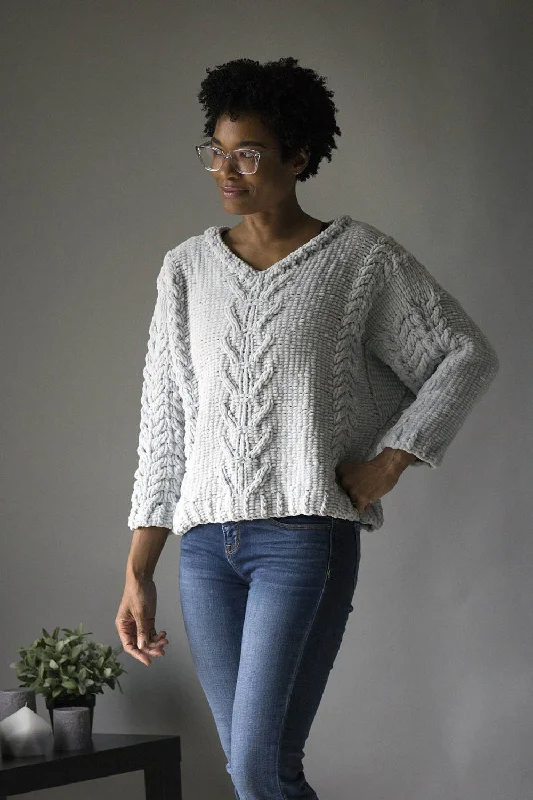Lounge Pullover Bolero Style Sweater
