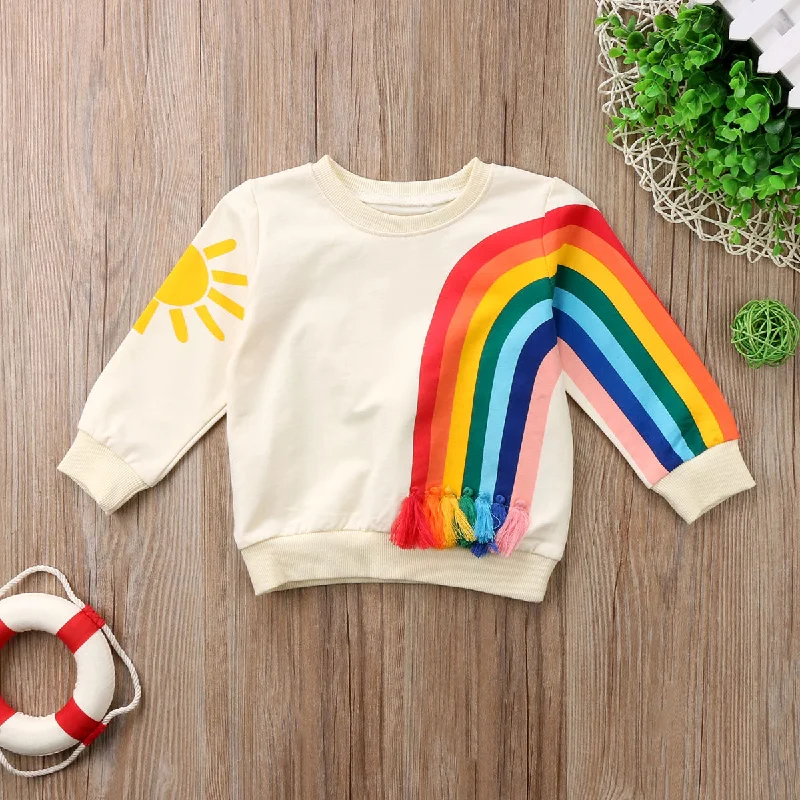 Sweater Arc en ciel Iron Safe Non-Iron Wrinkle Free