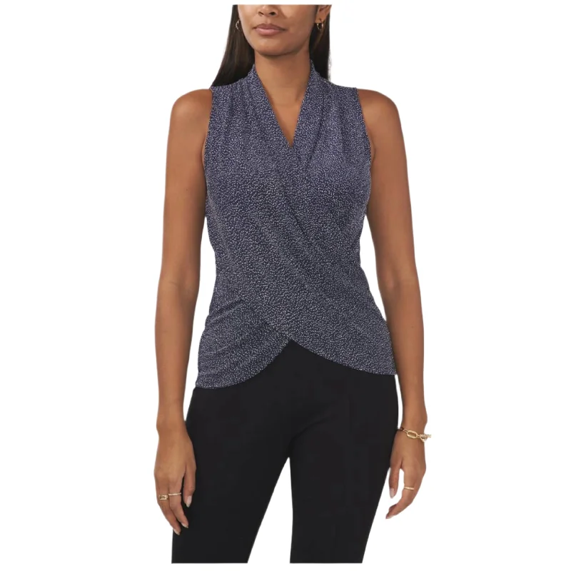 OXXO - Women's Nylon Pullover Top Ribbed Crew Neck