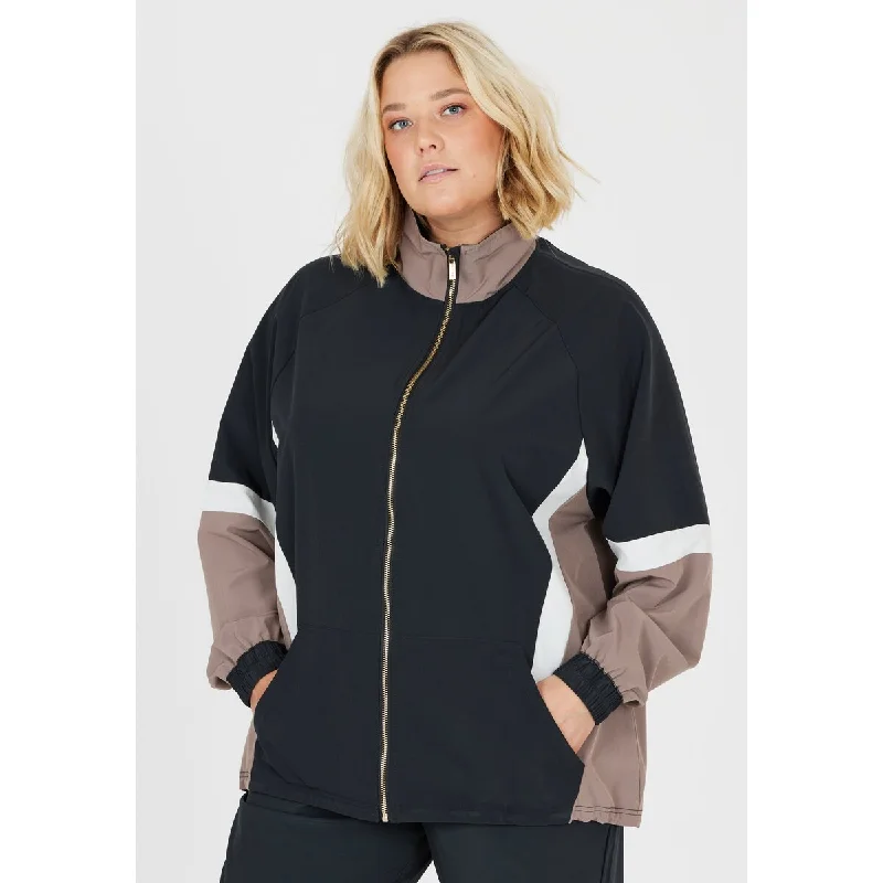 Catilina W Color Block Jacket Mesh Jacket Canvas Jacket Denim Jacket