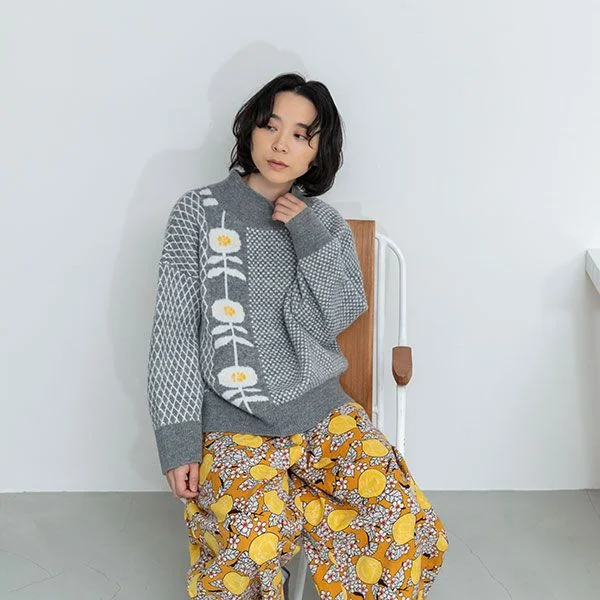 Pullover Bloomer [20% OFF] Polo Neck Sweater