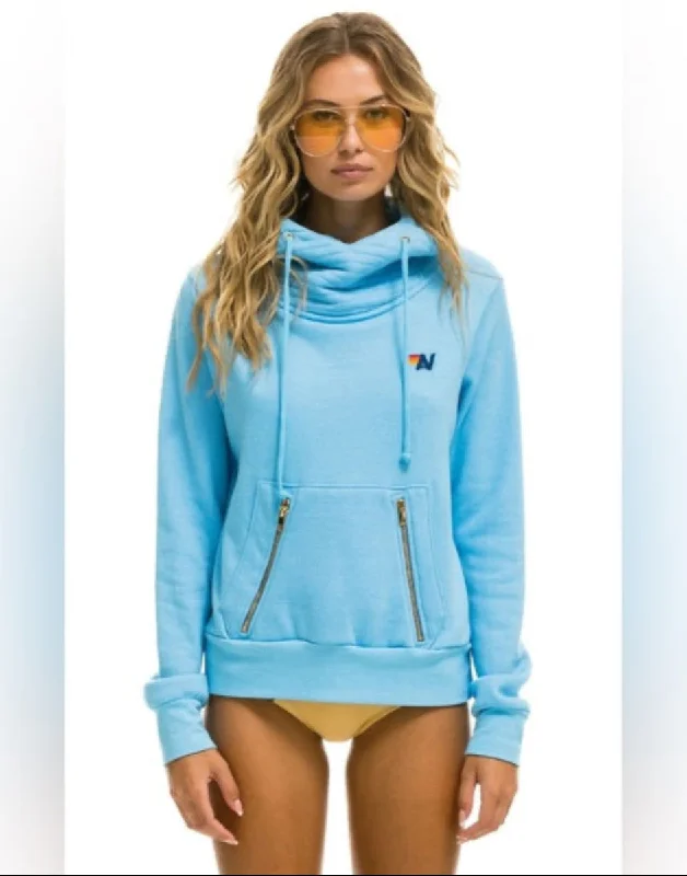 Ninja Pullover Hoodie Sky Seamless Knit Pullover