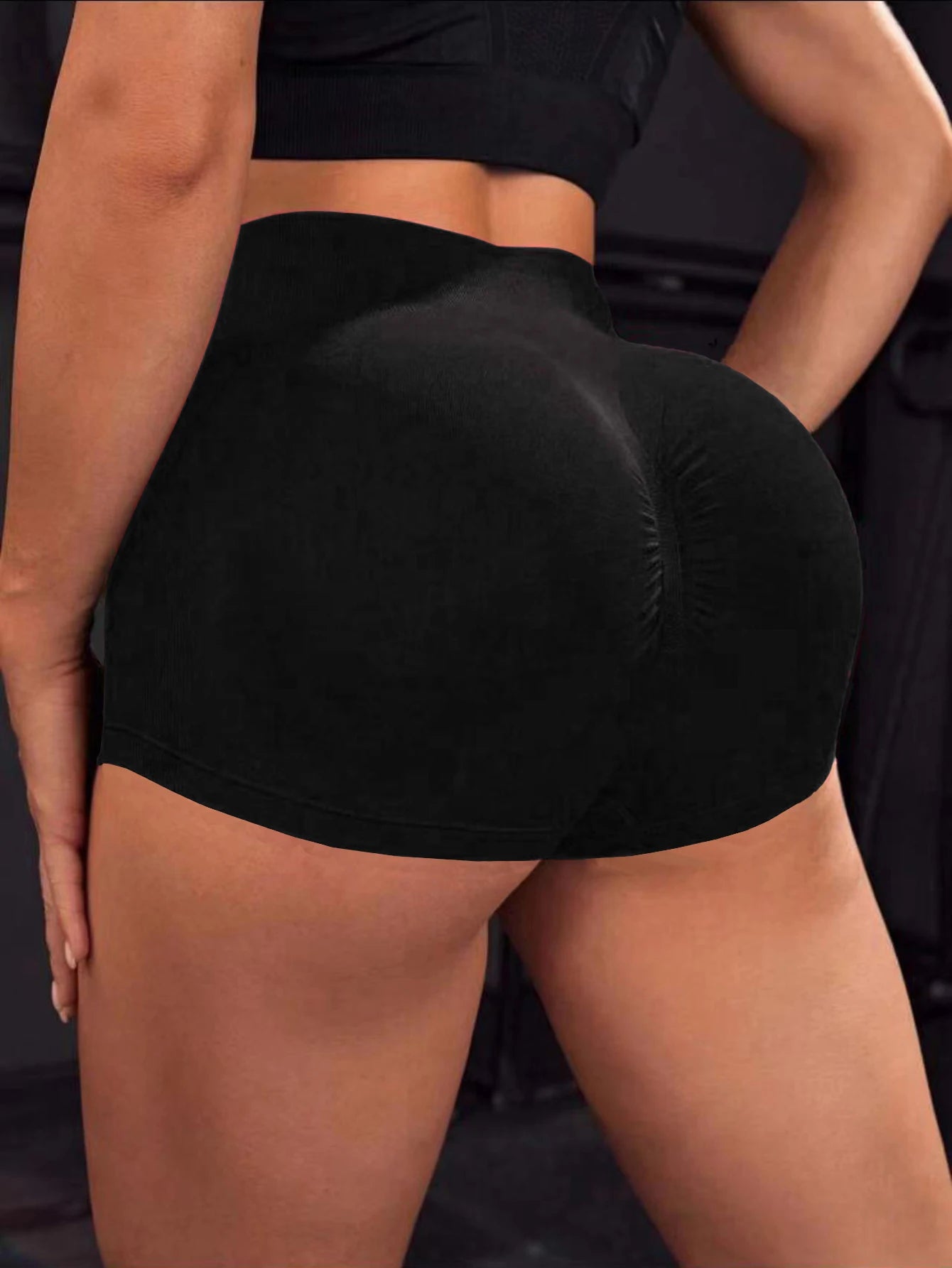 Women's high-waisted yoga sports pants three-point trousers leggings seamless high-elastic tights running fitness pants Trousers Fall Fleece