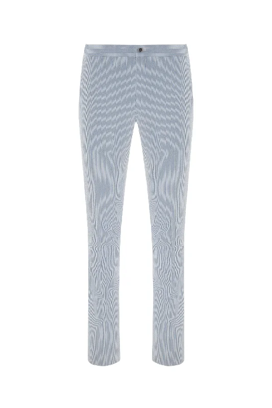 Suit Trousers Man Classic (Slim) Trousers Floral Bohemian
