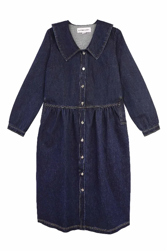 Albie Dress Indigo