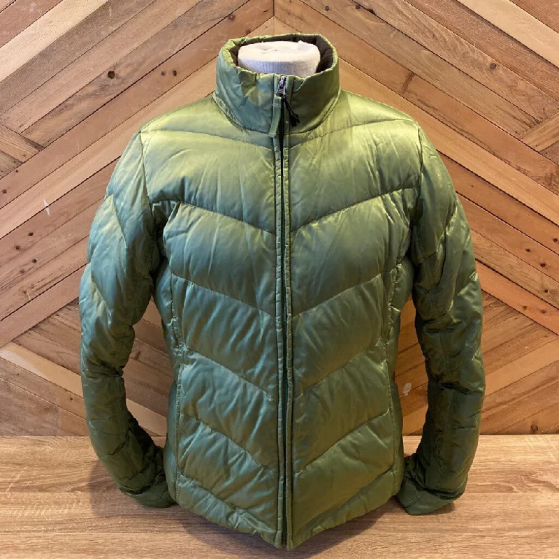 Eddie Bauer - Down Jacket - MSRP comparable $299: Green-women-MD Faux Fur Fabric Real Fur Fabric Shearling Fabric