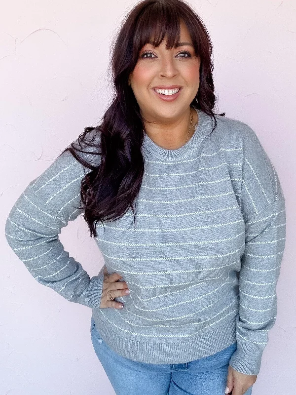 Lunar Thread Sweater Turtle Neck Boat Neck Asymmetrical Neck