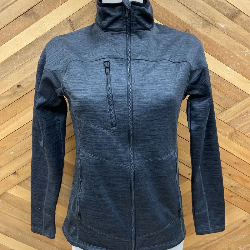 CX2 - Women's Sports Shell Jacket: Grey-women-SM Toggled Jacket Drawstring Jacket Belted Jacket