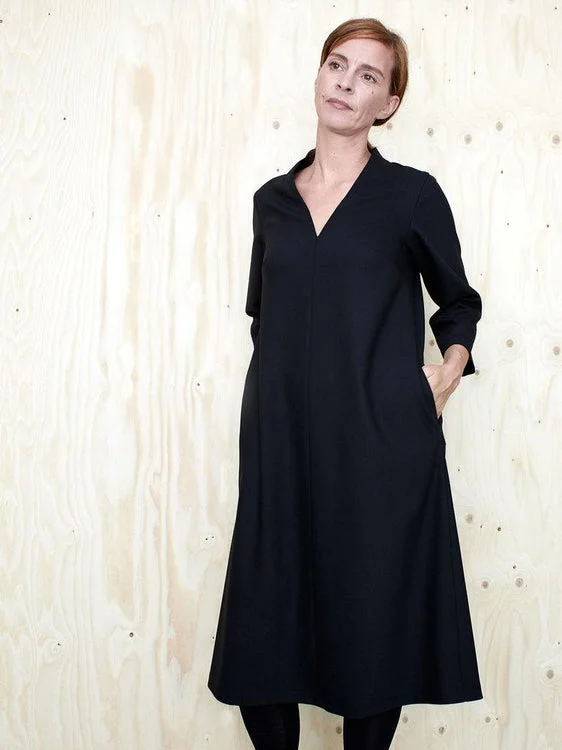 The Assembly Line - V Neck Dress