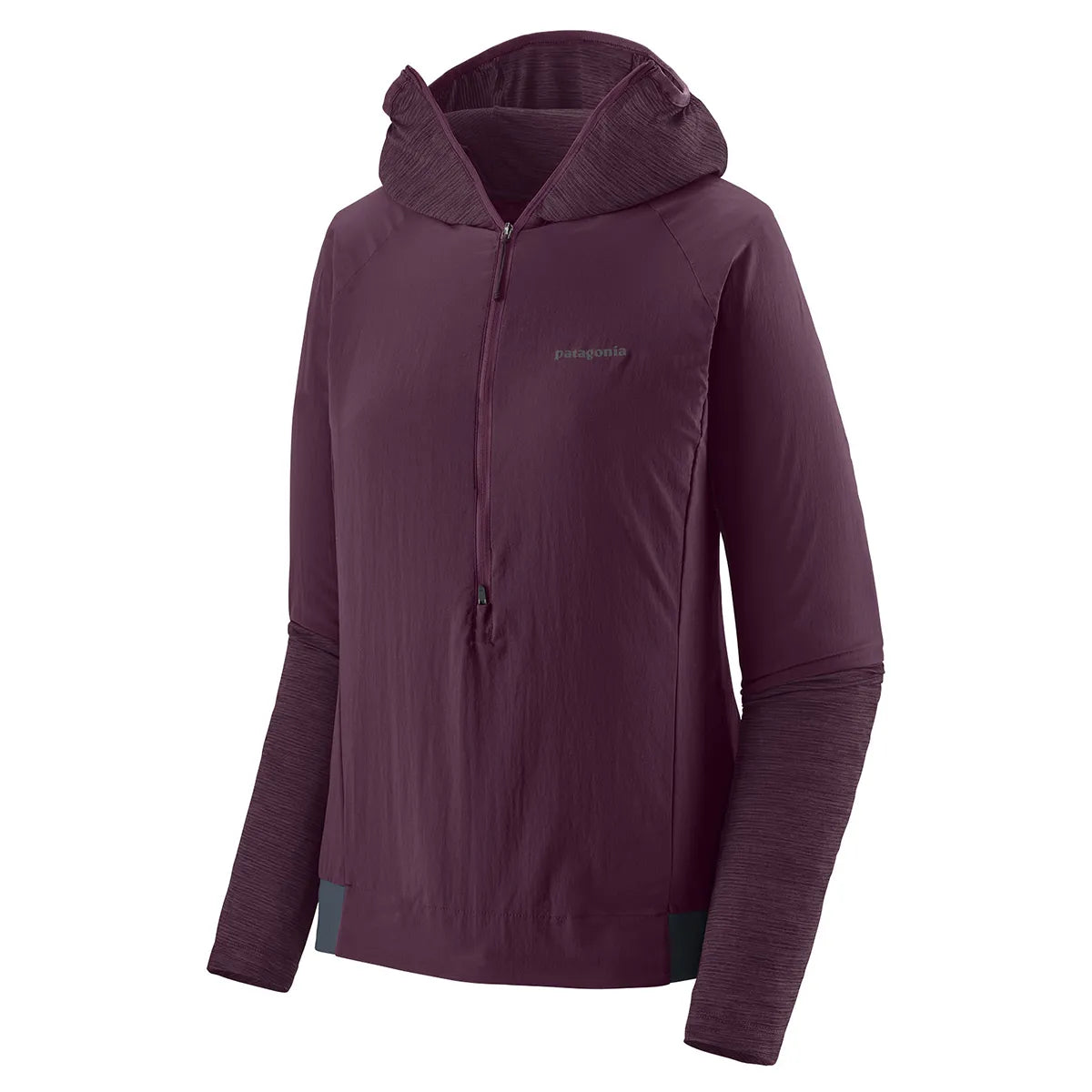 Patagonia Women's Airshed Pro Pullover - Night Plum Hooded Pullover Sweater