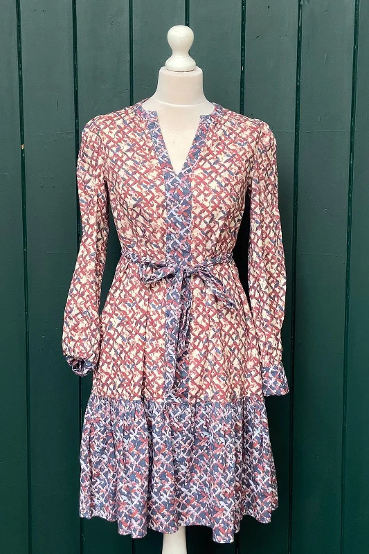 Re-Wear Thought Kalina Pink Multi Dress