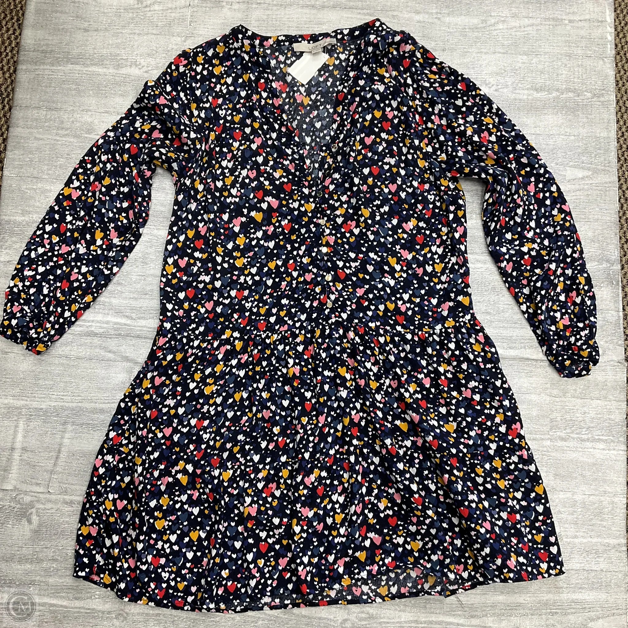 Dress Casual Short By Loft In Multi-colored, Size: Sp
