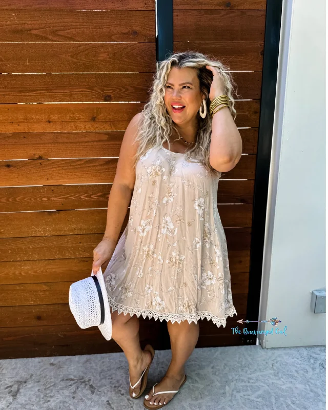 Go With The Flow Floral Dress