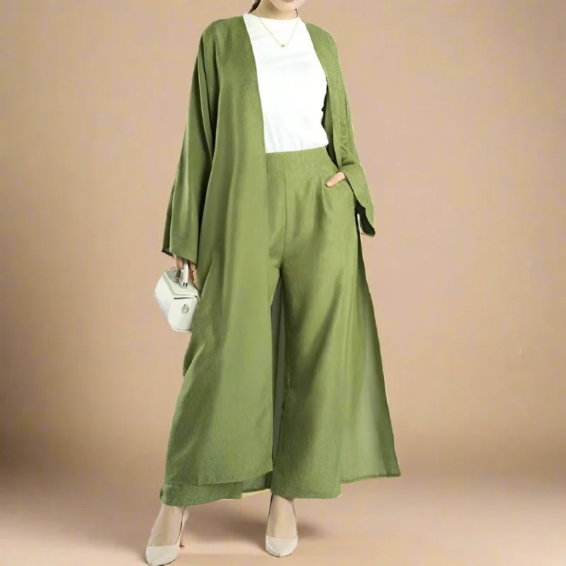 Casual Solid Color Ladies Trousers Trousers Print Floral