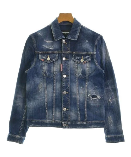 DSQUARED Denim jackets Quilted Jacket Puffer Jacket Insulated Jacket