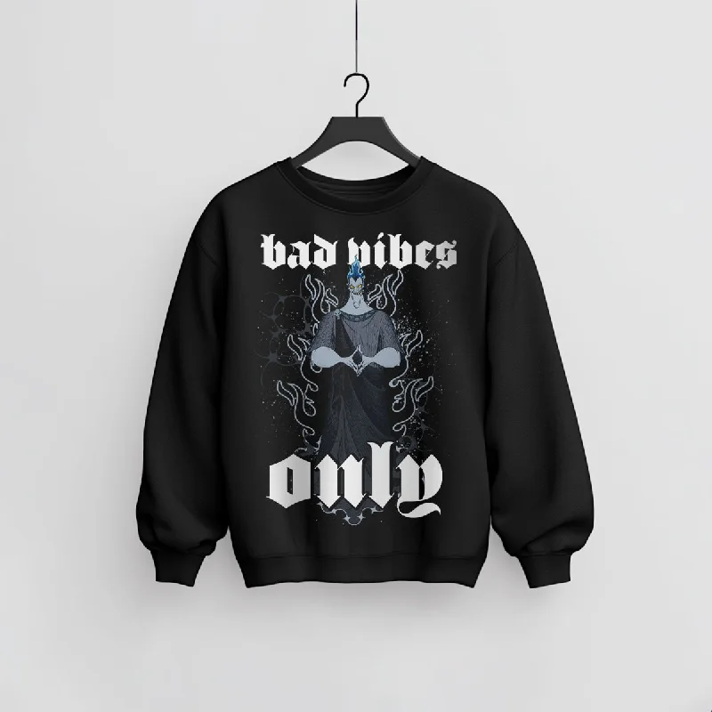 BAD VIBES PULLOVER Hooded Pullover Sweater