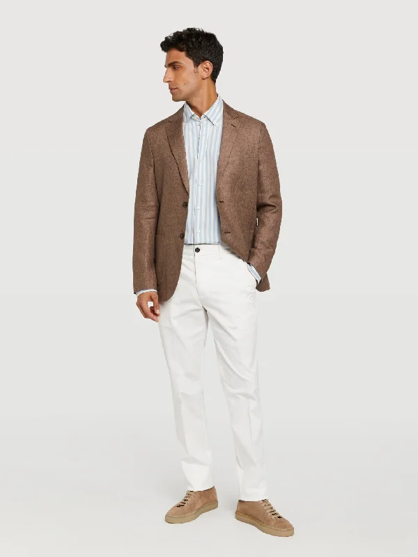 Slim fit basic chino trousers Trousers Polka Dot Cute