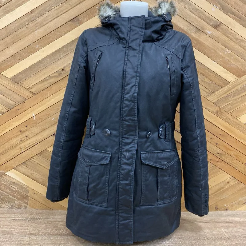 Bench - Women's Insulated Jacket : Black-women-MD Chenille Jacket Brocade Jacket Lace Jacket
