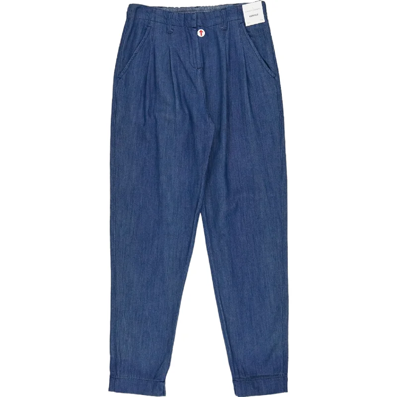 Seasalt Indigo Marsh Harrier Trousers Trousers Satin Smooth