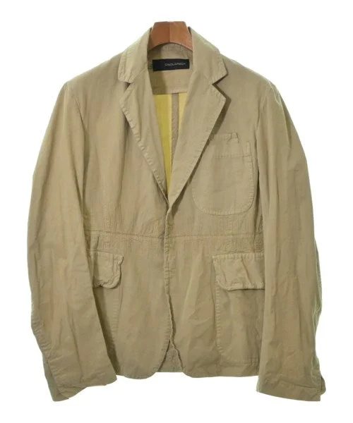 DSQUARED Casual jackets Rayon Fabric Velvet Fabric Corduroy Fabric