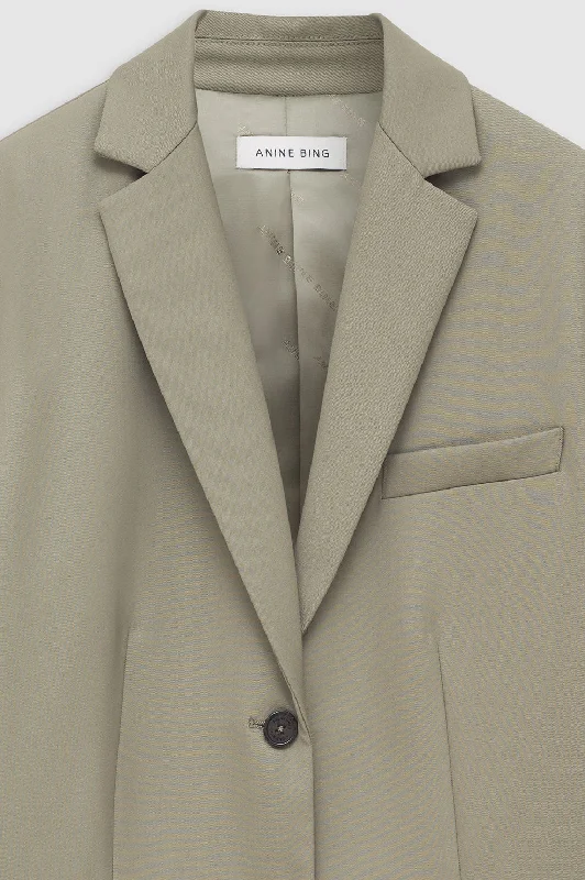 Quinn Blazer - Green Khaki