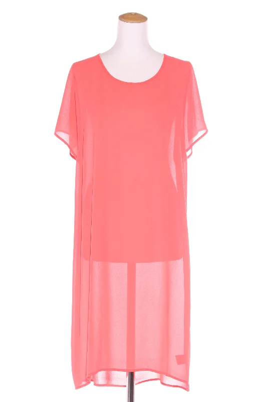 BLACKSTONE - Fluro coral woven dress! 14